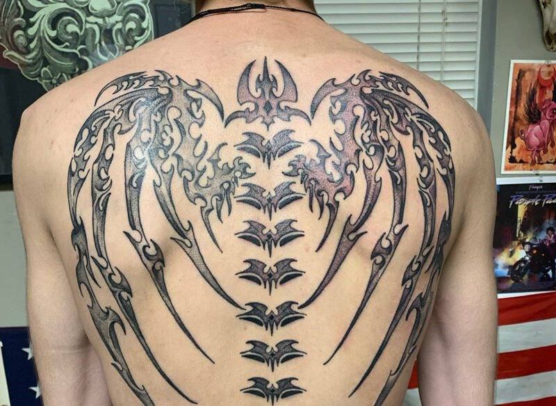 Tattoo on full Back