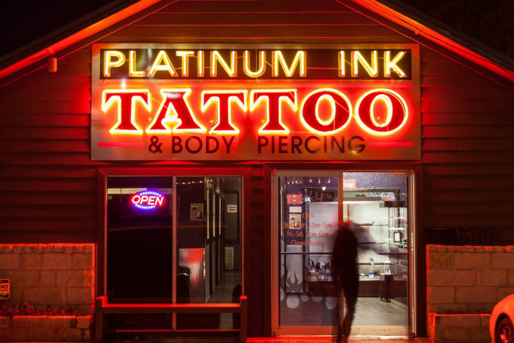 Platinum ink tattoo & body piercing shop