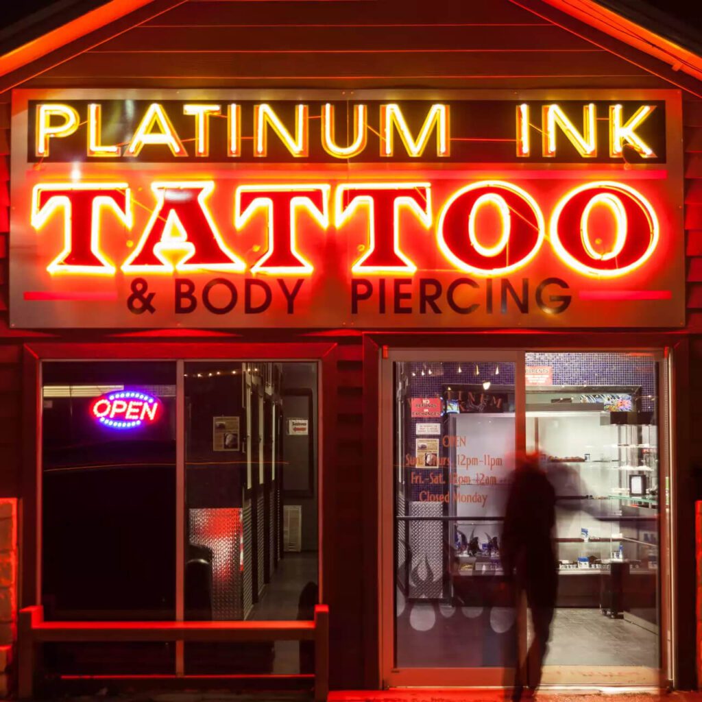 Find the #1 Best Tattoo Shops Near Me | Platinum Ink