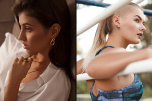 Choosing gold or silver body jewelry for your ears