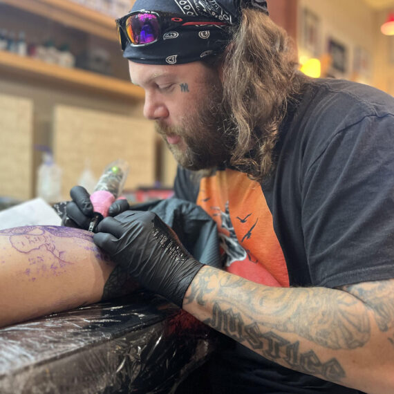 Sean Tattoo Artist at Platinum Ink
